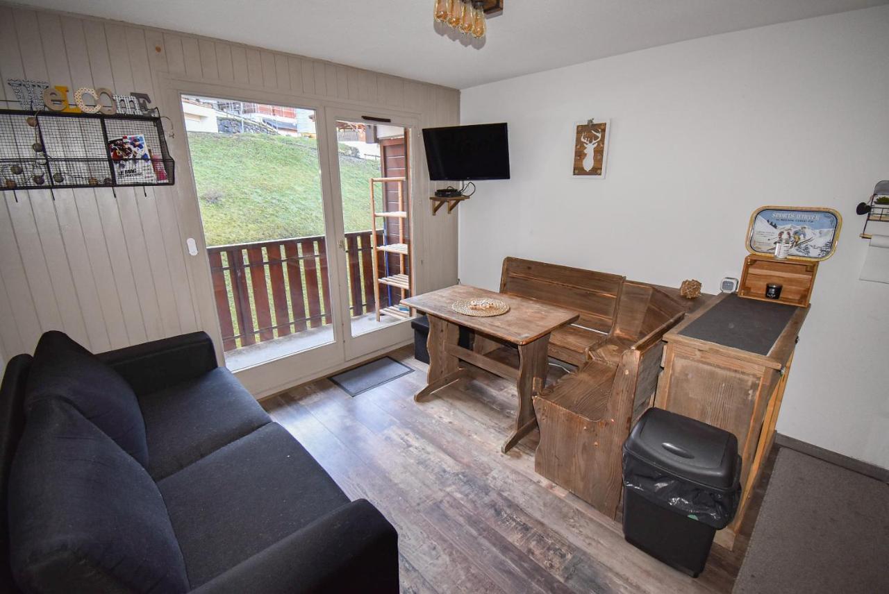 Au Pied Des Pistes B48, Chaleureux Studio 4 Pers, Balcon Plein Sud, Draps Non Compris Saint-Jean-dʼAulps Kültér fotó