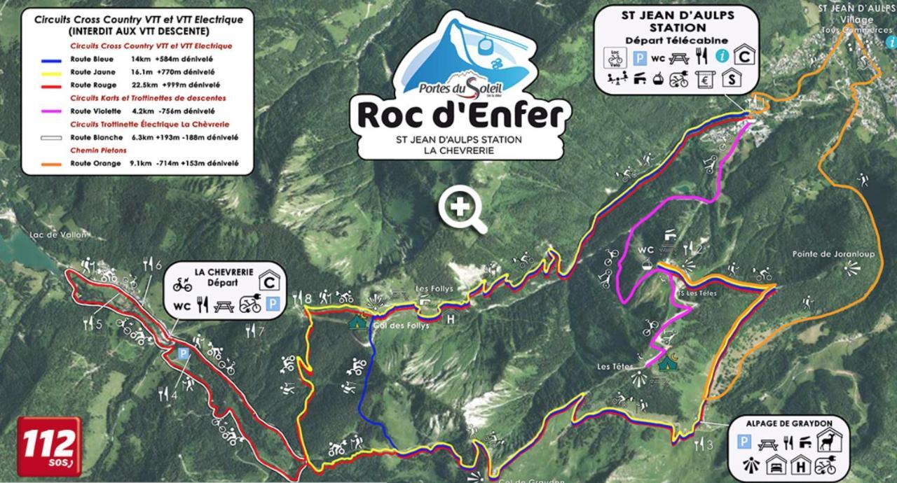 Au Pied Des Pistes B48, Chaleureux Studio 4 Pers, Balcon Plein Sud, Draps Non Compris Saint-Jean-dʼAulps Kültér fotó